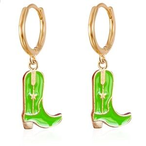 Cute Boot Shaped Earrings